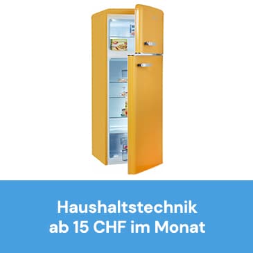 Haushaltstechnik ab 15 CHF im Monat im Ackermann Online Shop