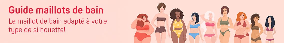 Guide maillots de bain – Le maillot de bain adapté à votre type de silhouette!